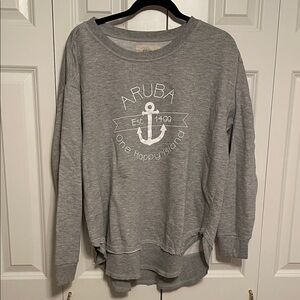 Gray Aruba Women's Sweatshirt
